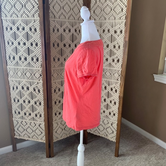 Boden short sleeve t-shirt coral size 10 - Picture 5 of 11